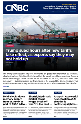 Cover of CNBC