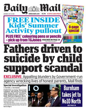 Cover of Daily Mail