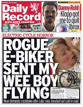 Cover of Daily Record