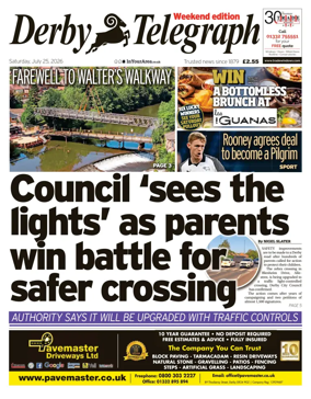 Cover of Derby Telegraph