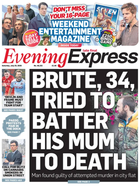Cover of Evening Express