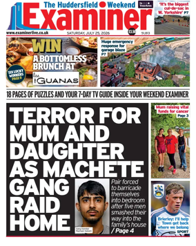 Cover of Huddersfield Daily Examiner
