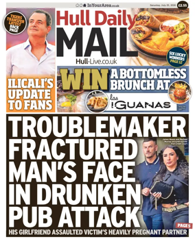 Cover of Hull Daily Mail