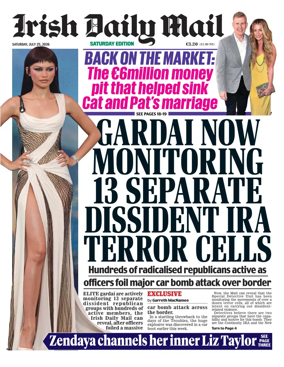 Cover of Irish Daily Mail
