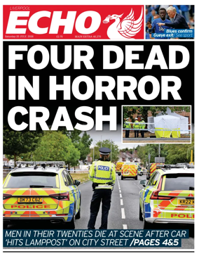 Cover of Liverpool Echo
