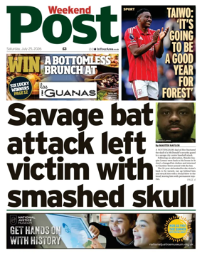 Cover of Nottingham Post