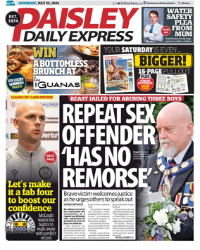 Cover of Paisley Daily Express