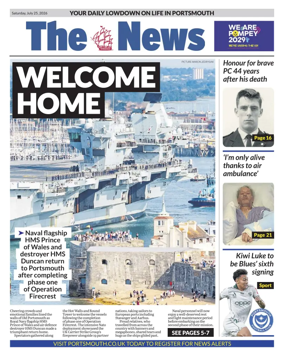 Cover of Portsmouth News