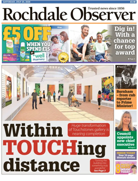 Cover of Rochdale Observer