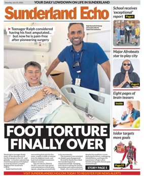 Cover of Sunderland Echo