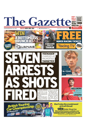 Cover of Teesside Evening Gazette