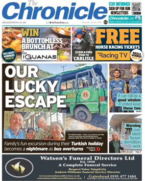 Cover of The Chronicle (UK)