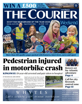 Cover of The Courier & Advertiser (Angus and Dundee)