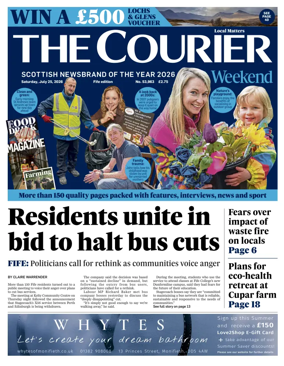 Cover of The Courier & Advertiser (Fife Edition)