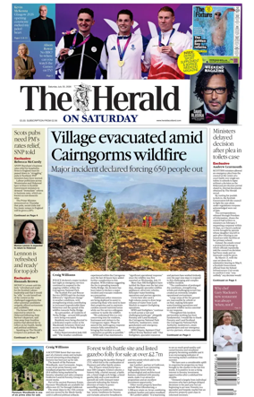 Cover of The Herald (Scotland)