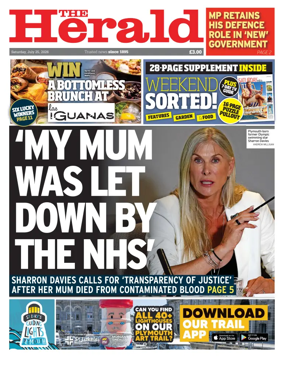 Cover of The Plymouth Herald