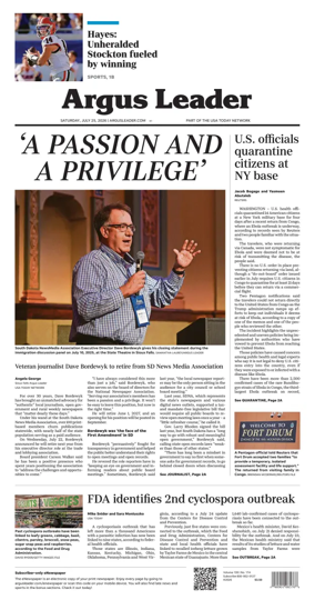 Cover of Argus Leader