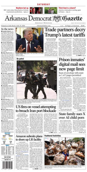 Cover of Arkansas Democrat-Gazette