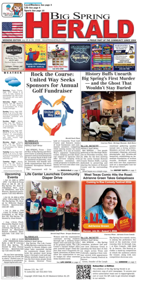 Cover of Big Spring Herald Weekend
