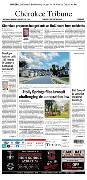 Cover of Cherokee Tribune