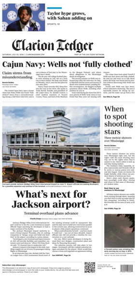 Cover of Clarion Ledger