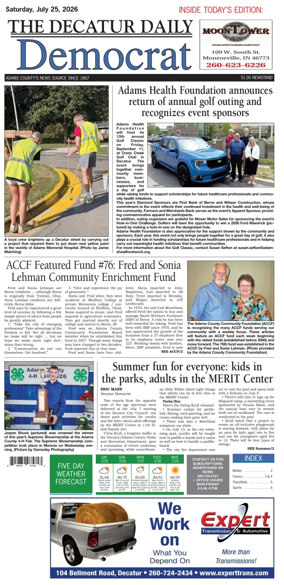 Cover of The Decatur Daily Democrat
