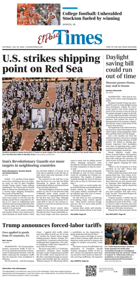 Cover of El Paso Times
