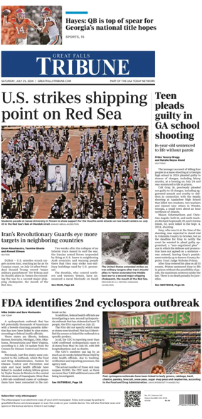 Cover of Great Falls Tribune