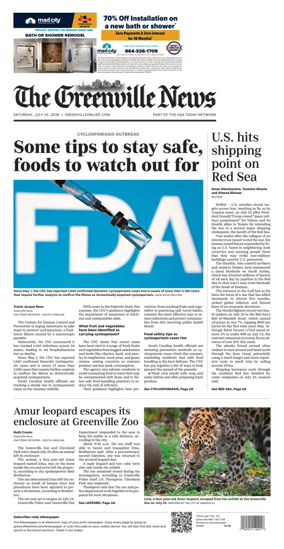Cover of The Greenville News