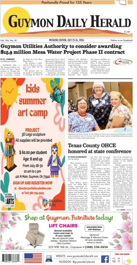 Cover of Guymon Daily Herald