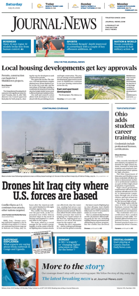 Cover of Hamilton Journal News