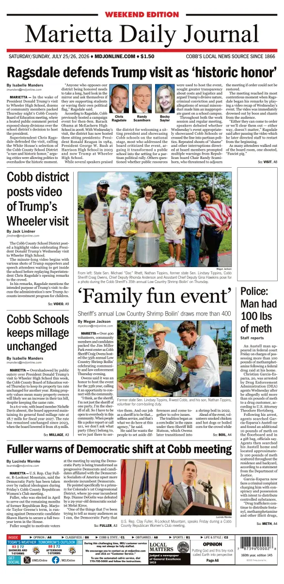 Cover of Marietta Daily Journal