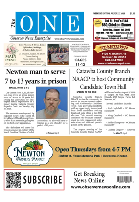 Cover of Observer News Enterprise