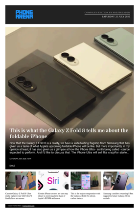 Cover of Phone Arena - Compiled Edition