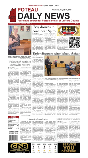 Cover of Poteau Daily News