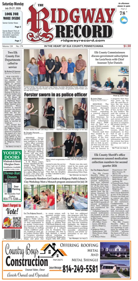 Cover of Ridgway Record