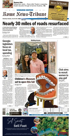 Cover of Rome News-Tribune