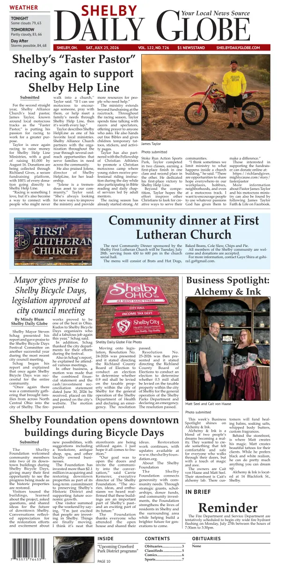 Cover of Shelby Daily Globe