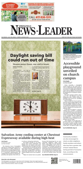 Cover of Springfield News-Leader
