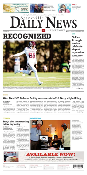 Cover of Starkville Daily News