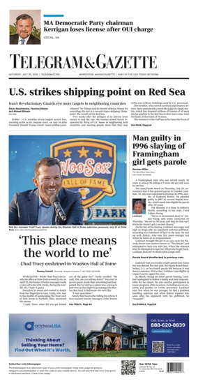 Cover of Telegram & Gazette