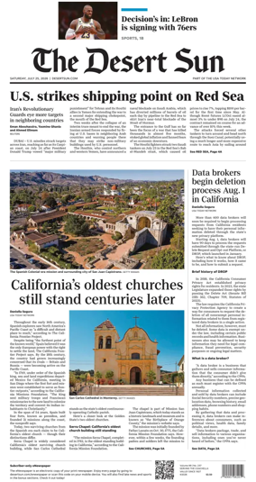 Cover of The Desert Sun