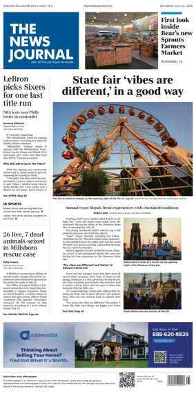 Cover of The News Journal