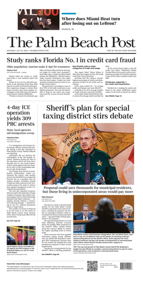 Cover of The Palm Beach Post