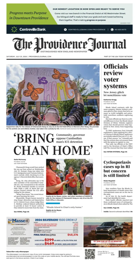 Cover of The Providence Journal