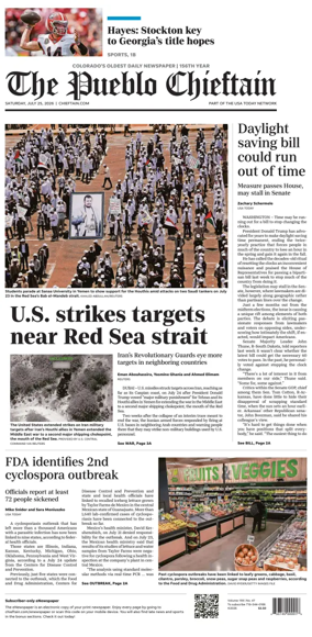 Cover of The Pueblo Chieftain