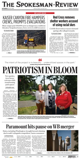 Cover of The Spokesman-Review (Spokane)