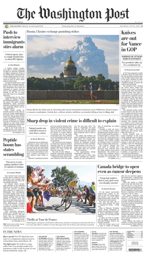 Cover of The Washington Post