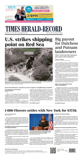 Cover of Times Herald-Record