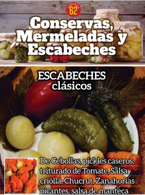 Cover of Conservas mermeladas y escabeches